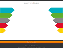 Tablet Screenshot of countryswedish.com